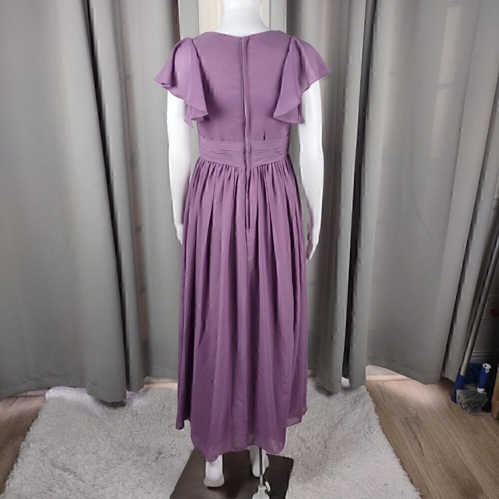 Inweddingdress (Enjoy) Bridesmaid Lavender Dress Size 4 Approximate - Picture 3 of 13